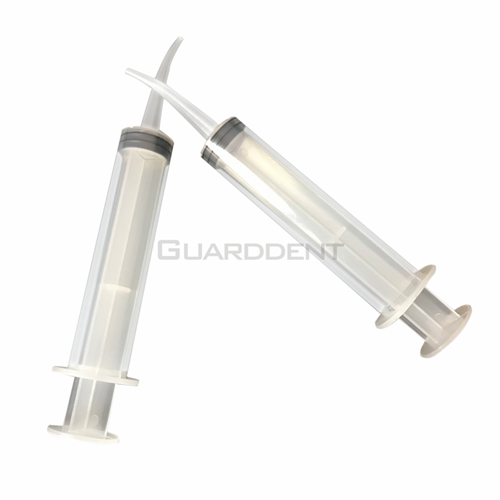 Dental Disposable Curved Tip Impression Syringe,Disposable medical injectors factory price