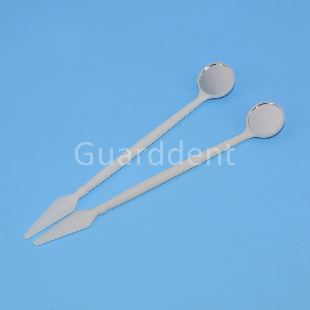 Plastic One Time Use Oral Disposable Dental Mouth Mirror