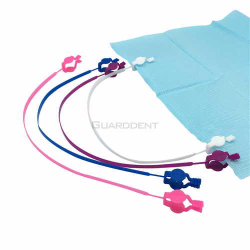 Guarddent Clips Bib Holder Clips Colorful Napkin Fixing Clips Flexible Ball Towel Holders for Kid, Adult and Elderly